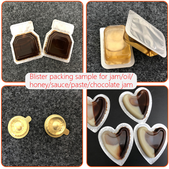 Al Pvc Tablet Capsule Automatic Pharmacy Blister Packing Machine 0