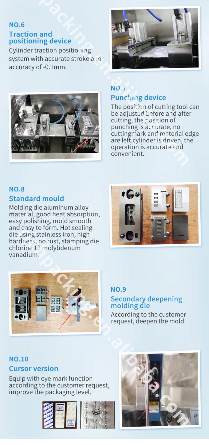 Al Pvc Tablet Capsule Automatic Pharmacy Blister Packing Machine 4