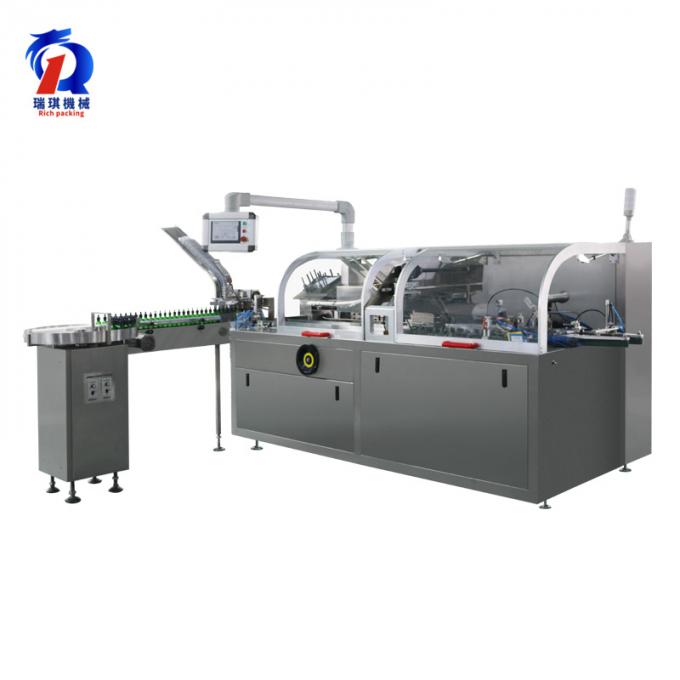 GMP Standard Automatic Cartoning Machine Efficient For Packing Box 0