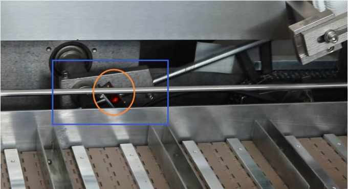 220/380V Box Packing Machine , Automatic Carton Machine Connect With Blister Machine 1