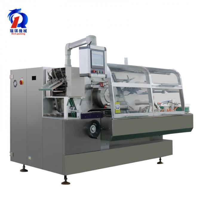 Automatic Horizontal Cartoning Machine , 5kw Carton Box Packaging Machine 0