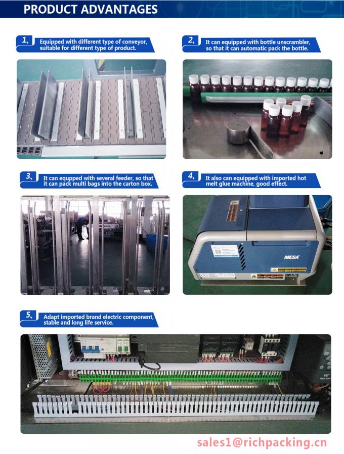 packing and cartoning machine