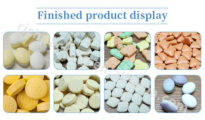 5.5kw Amoxicillin Pill Making Machine With Auto Protective Function 0