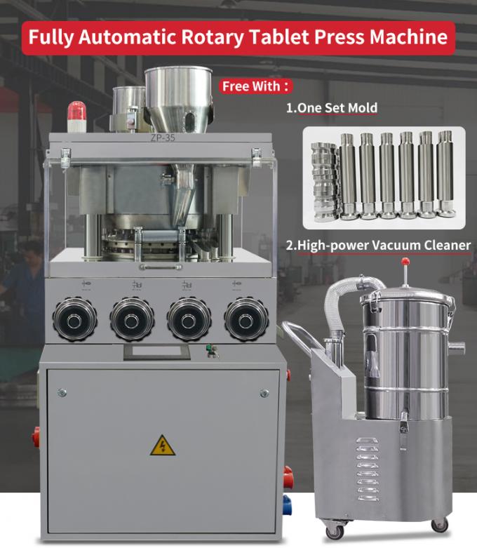 35 Punch Automatic Rotary Tablet Manufacturing Machine 0