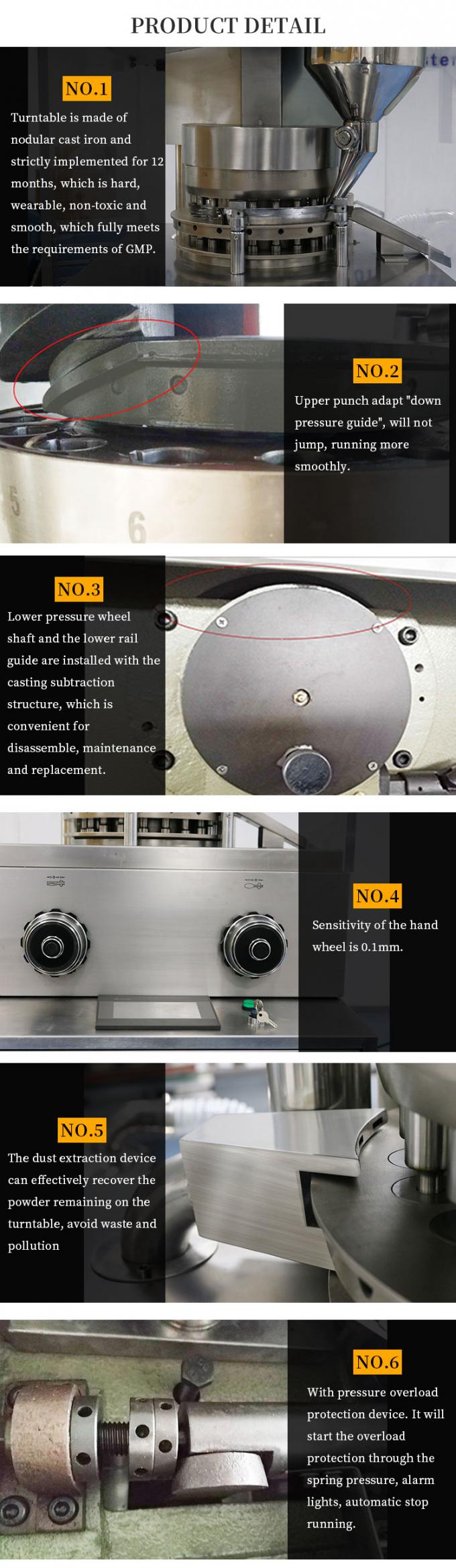 20 Punch The Output Reaches 40000pcs/H Tablet Press Machine 2