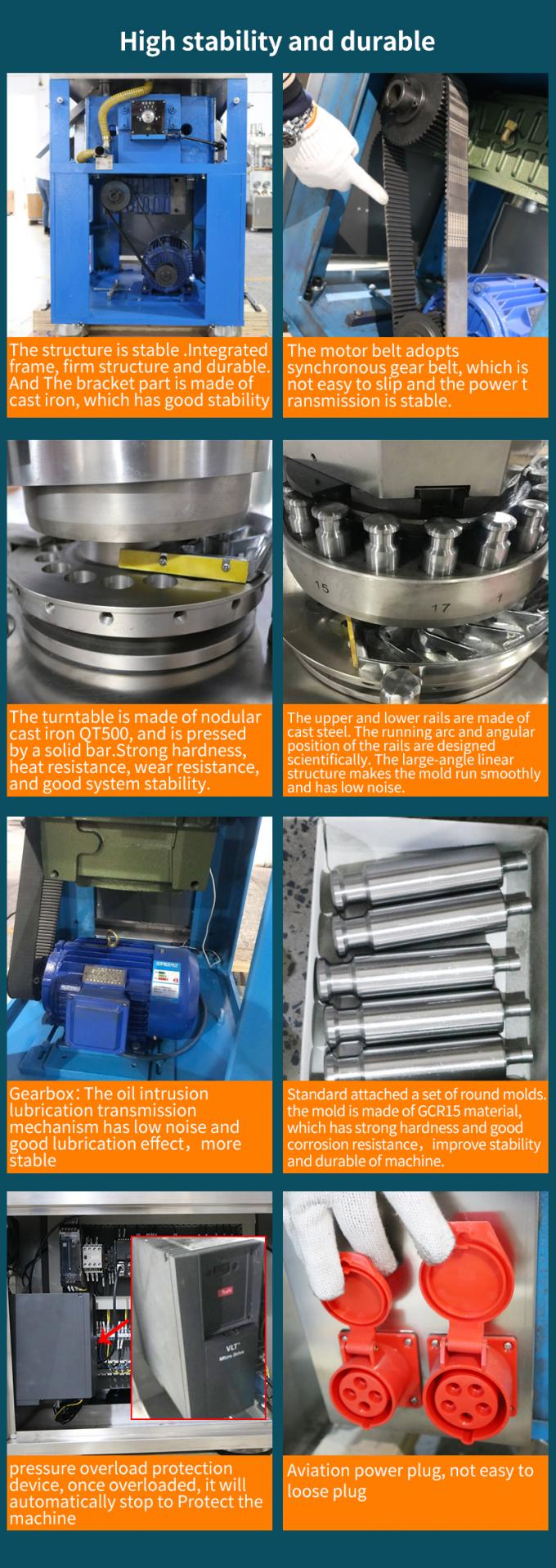 Zp-17d Tablet Pressing Machine Fully Automatic Pharmaceutical 0