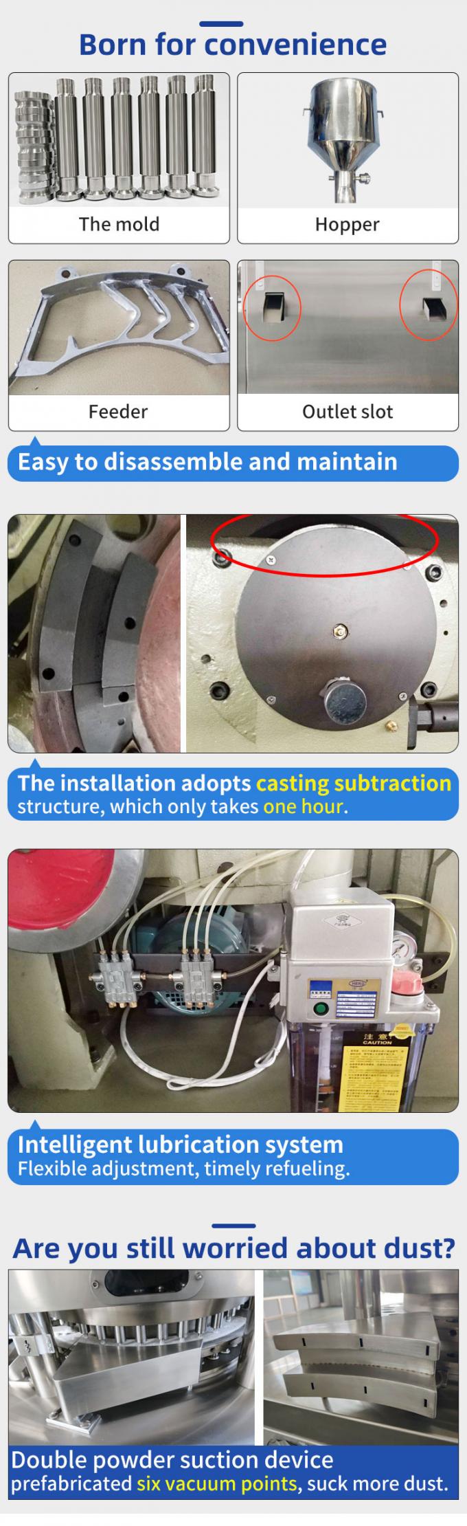 ZP-27D Electric Tablet Compression Machine Fully Automatic Pharmaceutical 1