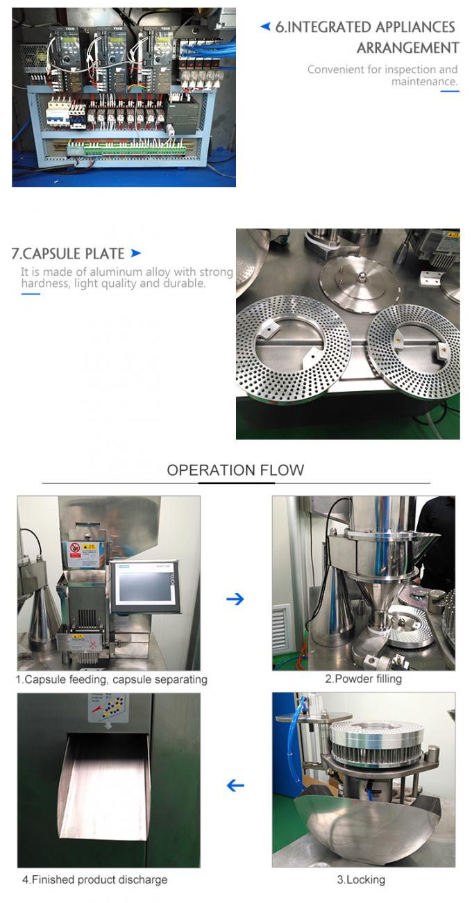 Semi Automatic Capsule Filling Machine For Size 000 00 0 Capsule 2