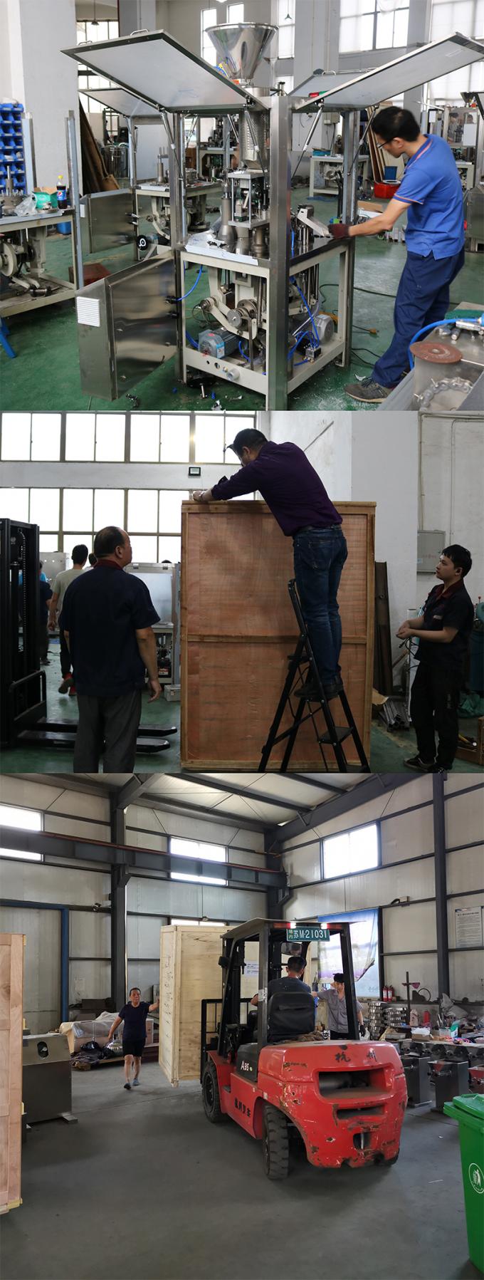Capsule Filling Machine Automatic Njp 800 High Speed Powder Pellet 1