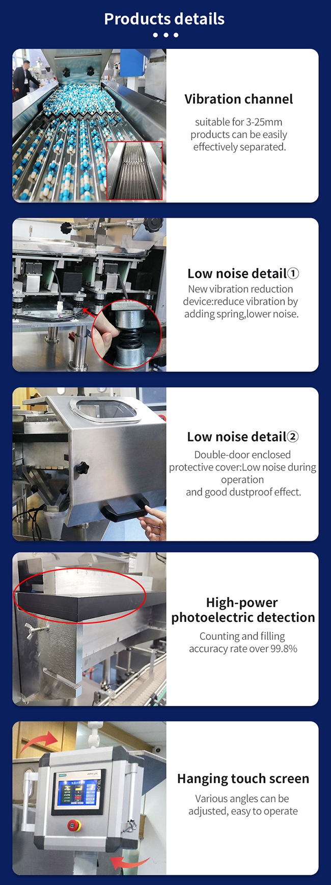 Electronic Counting Machine Automatic For Counting Capsule Tablet Pill 2