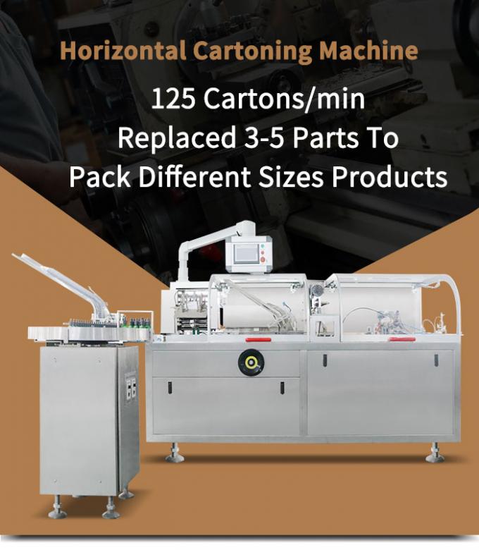 Box Cartoning Machine Automatic Packing Packaging 120 Horizontal 0