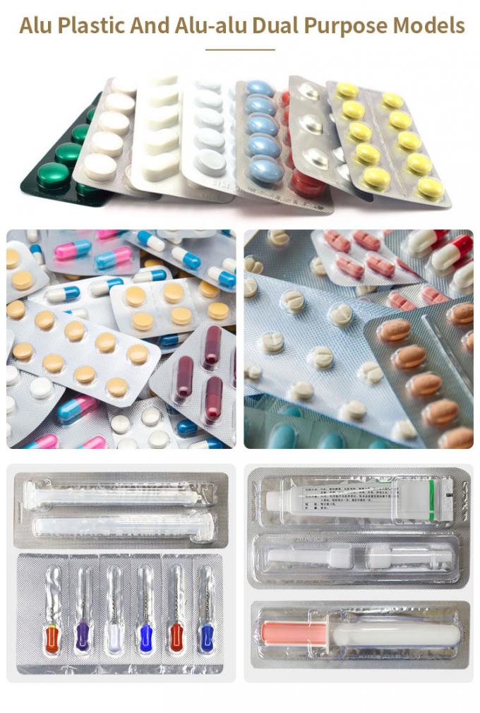 Automatic Blister Packing Machine Dpp260 For Tablet Pill Capsule 1