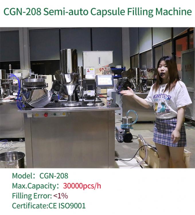 Capsule Making Filling Machine Semi Automatic For Hard Shell Capsule 0