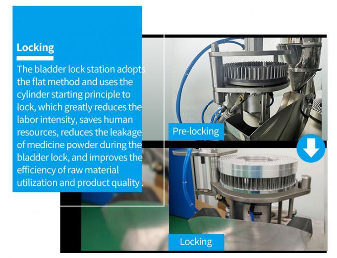 Semi Automatic Capsule Filling Machine Two Head For Empty Hard Capsule 3