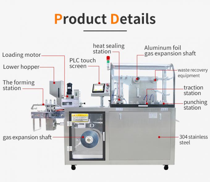 Blister Packing Machine Pharmaceutical Individual Capsule Pill Manufacturer 0