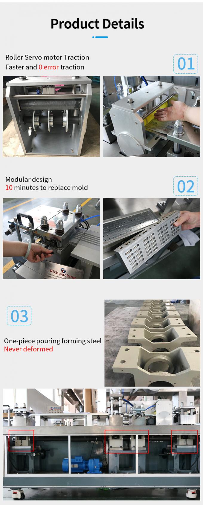 Blister Packing Machine Pharma Medical Tablet Pill Hard Capsule Soft Capsule 1