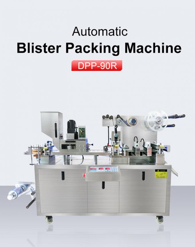 2300 Plates / H Blister Packing Machine DPP-90 80 Tablet Capsule Pill 0