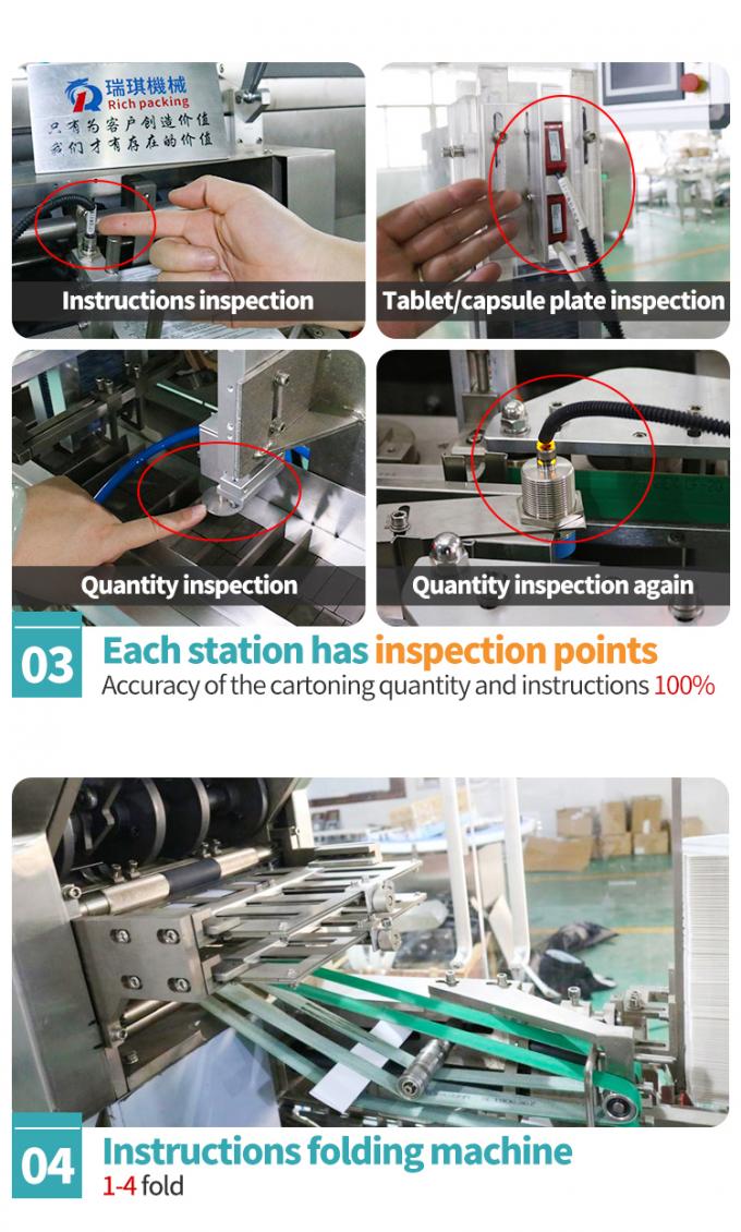 Automatic Horizontal Cartoning Machine For Drugs Tablets Capsule 2
