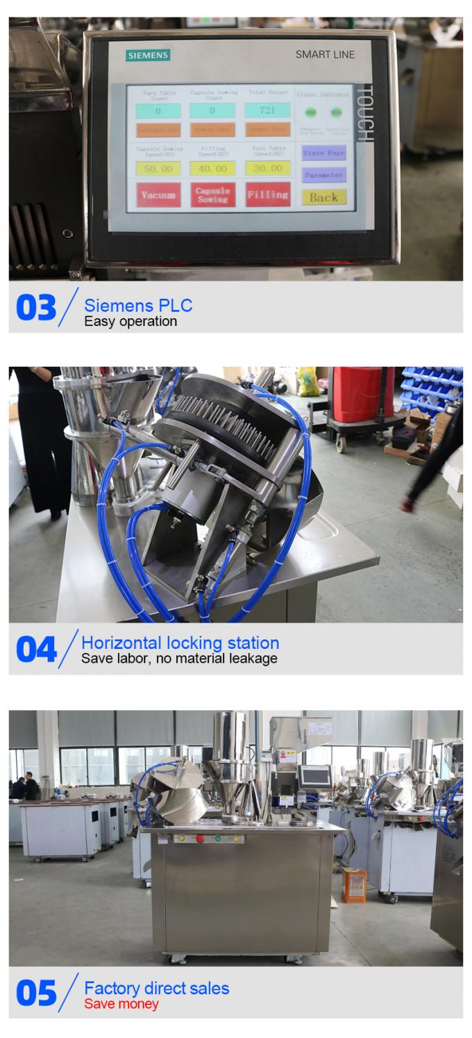 30000 PCS/H Small Capsule Filler Machine Of  Semi Auto Modle 2