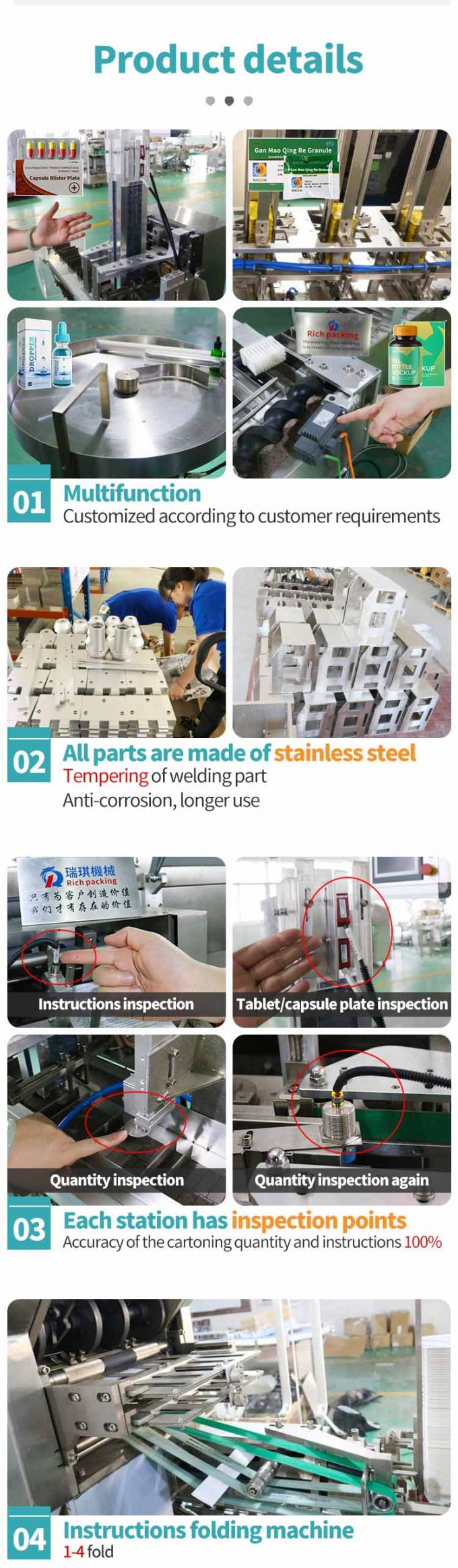 With Heat Glue Automatic Cartoning Machine Paper Cartoning Box Packing Machine 1