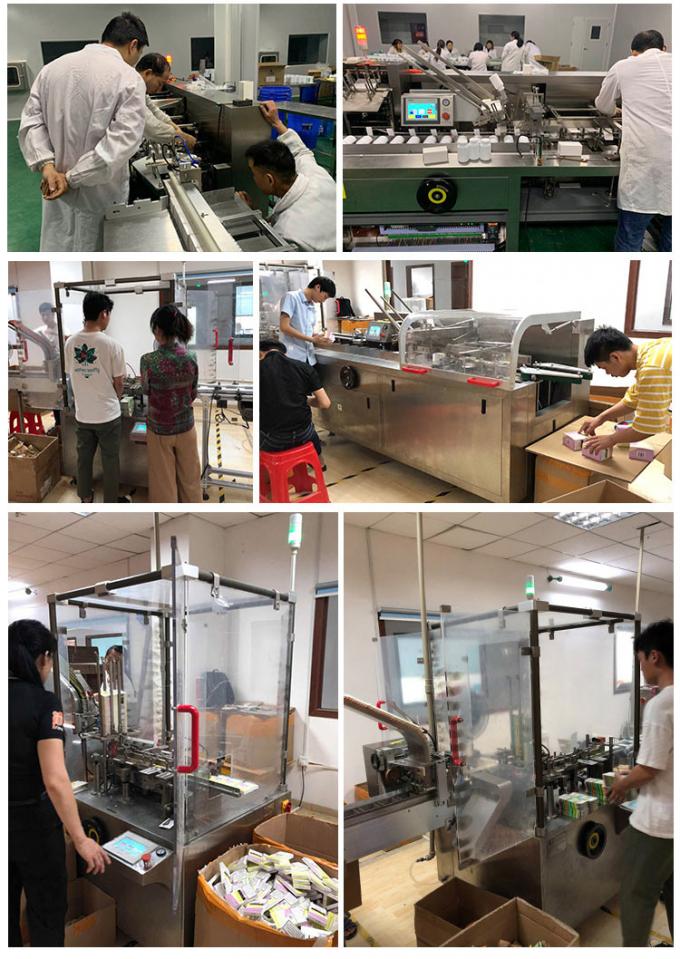 120L Automatic Box Packing Machine For Pharmacy Tablet Board 4