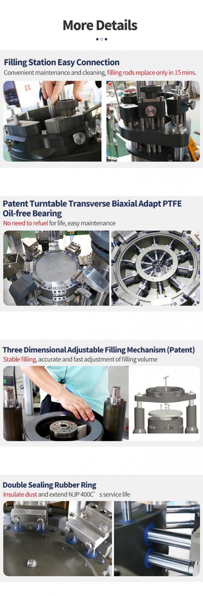 Capsule Filling Machine Pharmaceutical Auto High Speed Electric Powder 1