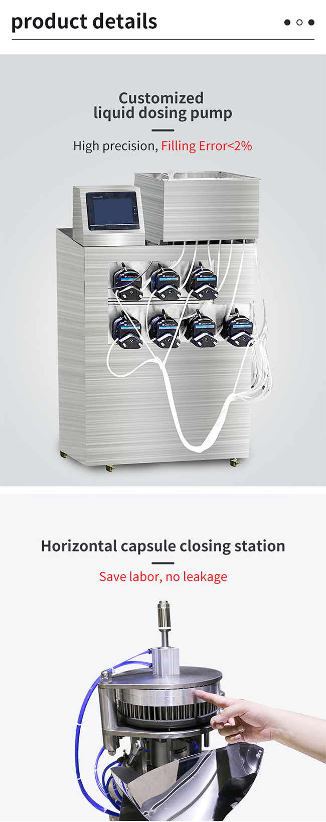 Capsule Filler Filling Machine Pharmaceutical Automatic For Liquid Oil 1