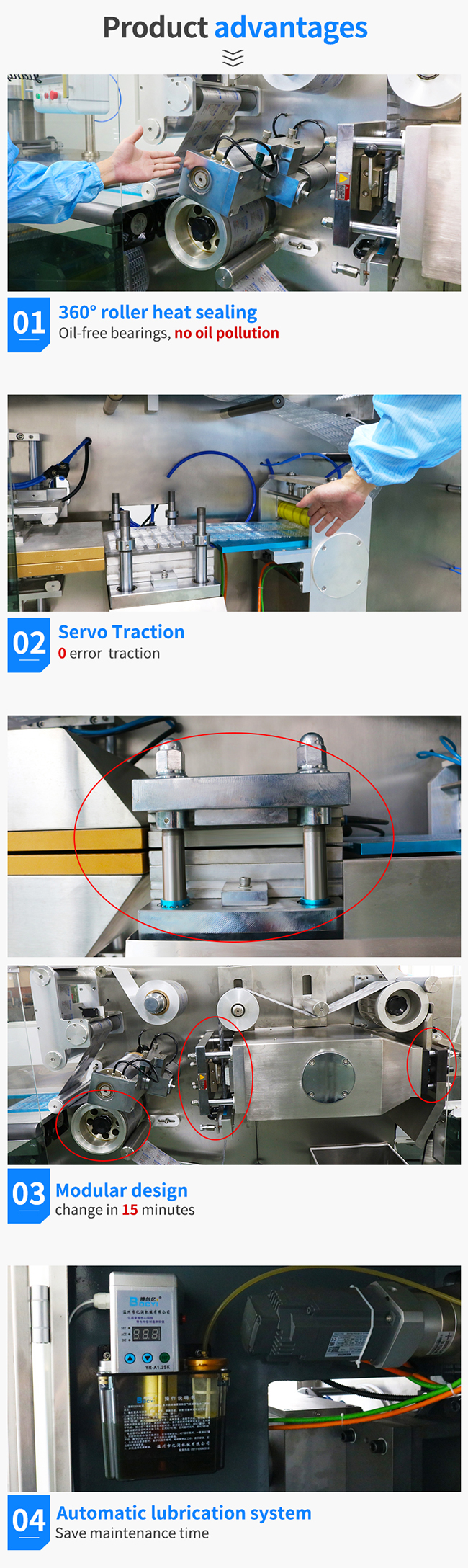 Pharmaceutical Roller Type Capsule Tablet Pill Alu Pvc Alu Alu Blister Packing Packaging Machine 1