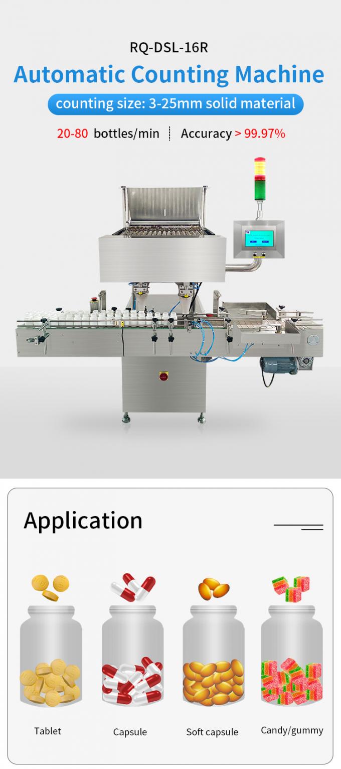 Capsule Counter Counting Tablet Machine Pharmaceutical Automatic 0