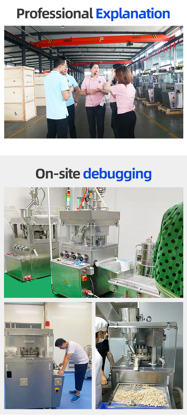 Pill Press Tablet Press Machine For Powder Zp17d Rotary Lab 3