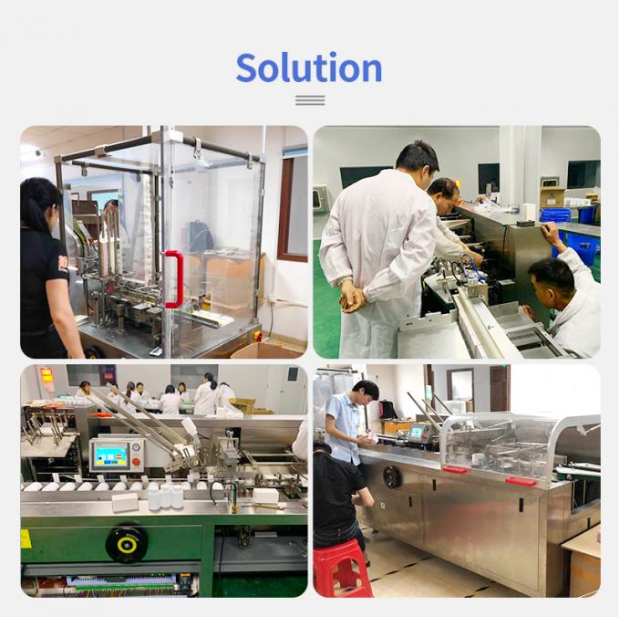 Fully Automatic Box Cartoning Machine Line For Soap Bar Mask Tea Pouch Bottle 0