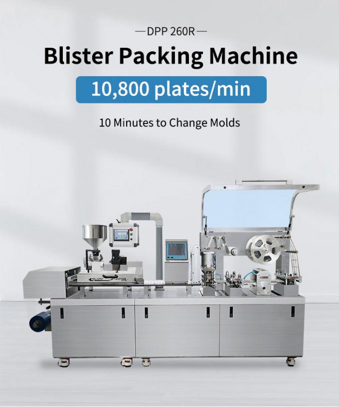 Blister Packing Machine Alu PVC Tablet Capsule Auto Sealing Forming 0