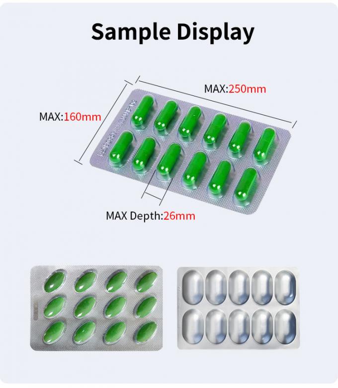 Blister Packing Machine Alu PVC Tablet Capsule Auto Sealing Forming 1