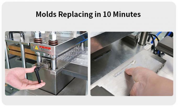 Blister Packing Machine Alu PVC Tablet Capsule Auto Sealing Forming 3