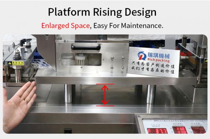 2.4kW Blister Packing Machine DPP-90R Mini Lab Multi Functional 3