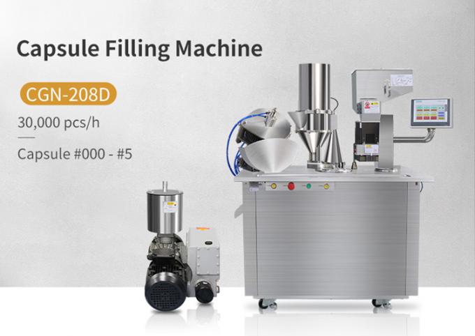 High Speed Capsule Filling Machine Semi Automatic Pharmaceutical Making Capsules 0