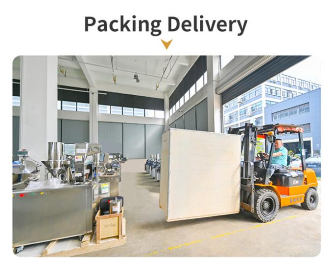 High Speed Capsule Filling Machine Semi Automatic Pharmaceutical Making Capsules 5