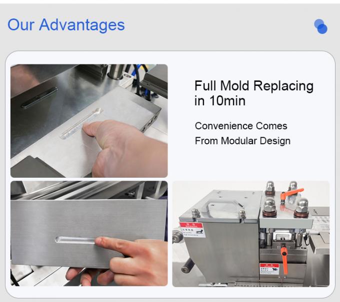 DPP160pro Capsule Tablet Blister Packing Machine Automatic High Speed 3
