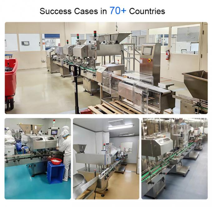 Vitamin C Effervescent Bottle Tube Counting Filling Tablet Packing Machine 8