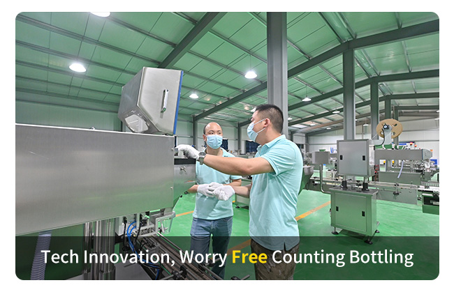 RQ-16H Tablet Counting Machine High Speed Automatic Capsule Counter Bottling Gummy 2