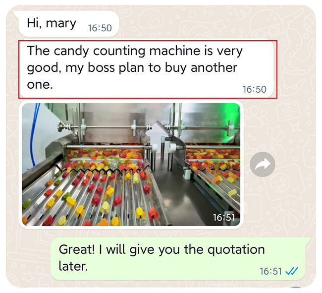 RQ-16R Gummy Candy Tablet Counting Machine Automatic Capsule Counter High Speed 0
