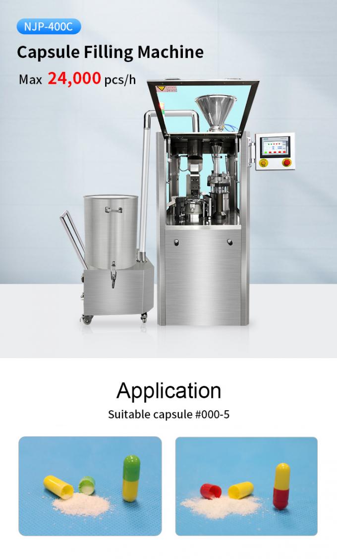 NJP400 Pharmaceutical Capsule Filling Machine Fully Automatic High Speed Capsule Filling Machine 1