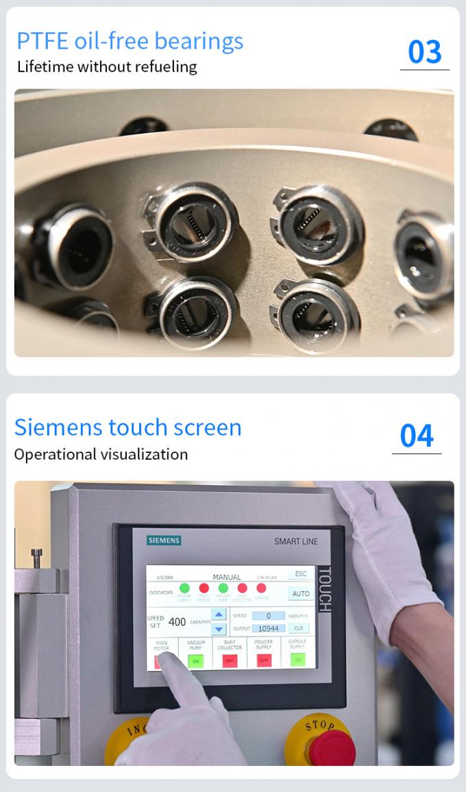 NJP400 Pharmaceutical Capsule Filling Machine Fully Automatic High Speed Capsule Filling Machine 3