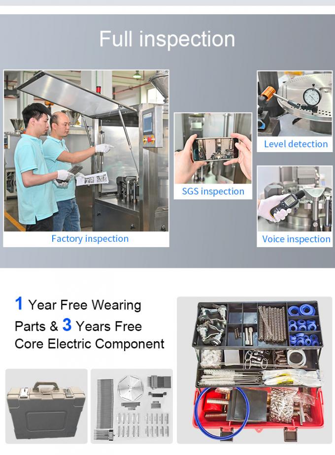 NJP400 Pharmaceutical Capsule Filling Machine Fully Automatic High Speed Capsule Filling Machine 4