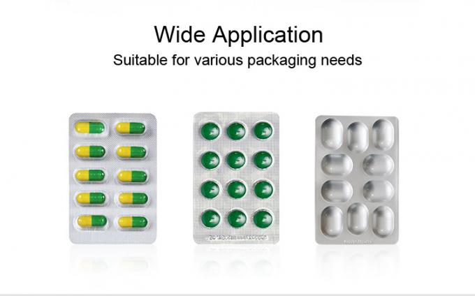 4200 Plates/h  Automatic Pill Blister Packing Machine With 36 Months Warranty 2