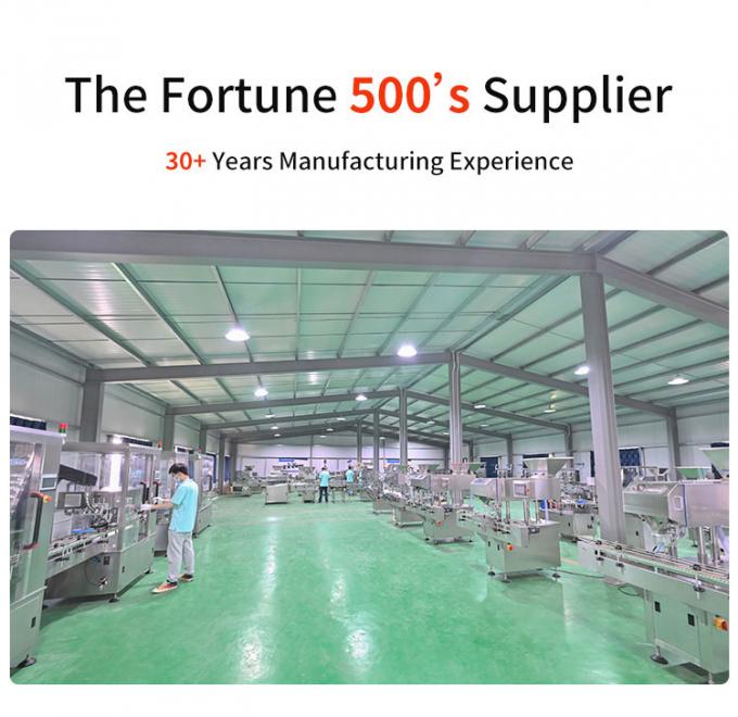 55-100 Bottles / Min Automatic Counting Bottling Machine Filling Tablet Capsule 0