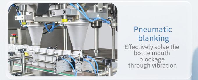 55-100 Bottles / Min Automatic Counting Bottling Machine Filling Tablet Capsule 7