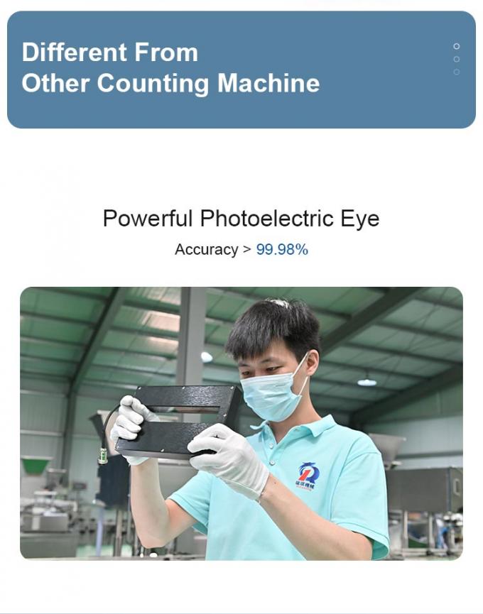 Small Capacity Capsule Tablet Counting Machine Automatic Pharmaceutical 4