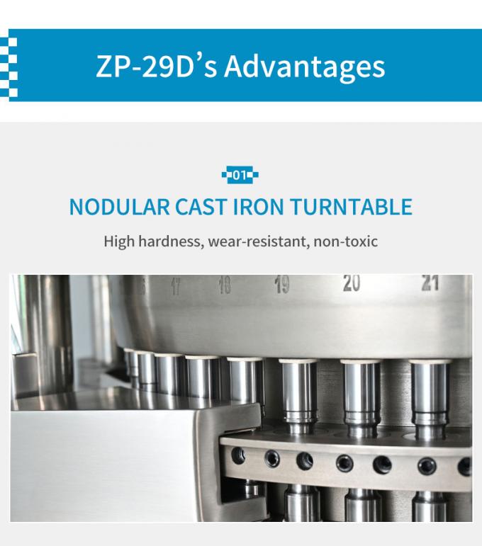 Dietary Supplement Tablets Machine With Adjustable Rotational Speed Of Tablet Press 2