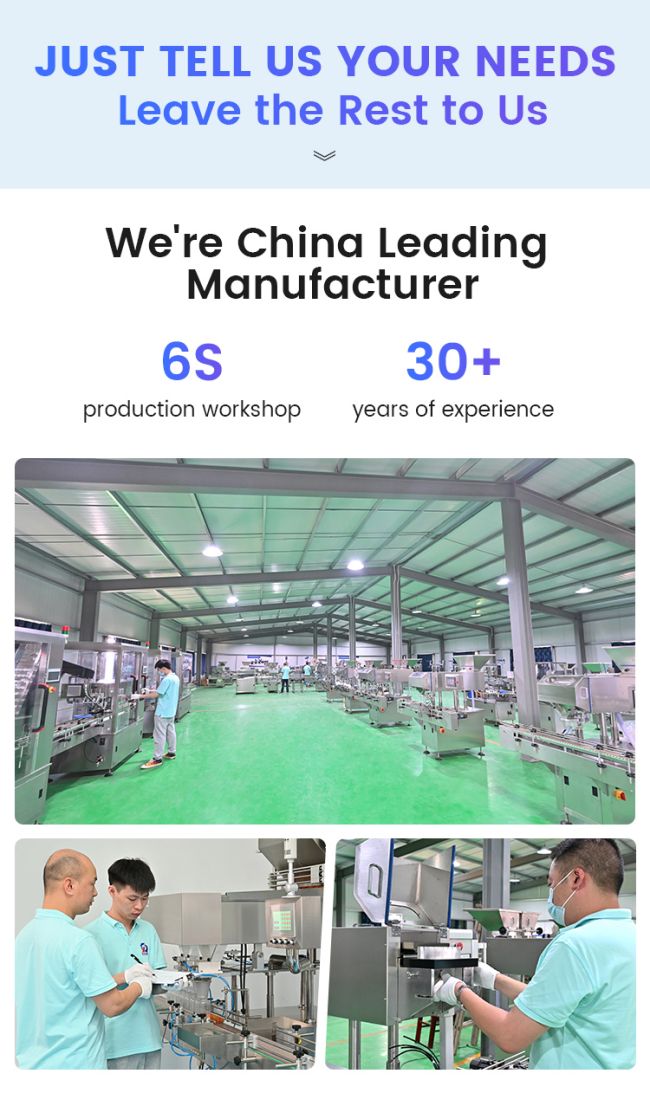 Visual Counting Bottling Machine For Tablet Capsule  35-70 Bottles/min PLC Controlled 9